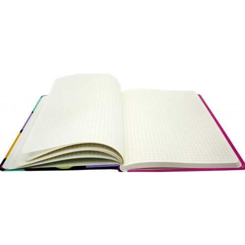 Зошит A5 80арк. кліт. карт. інтегр.обкл.,мат. лам. A5-IC-080-7054K/Школярик/(4)(16)