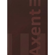 Книга-канц. A4 96арк. кліт. тв. обкл. One colors бордова 8426-2-A/Axent/