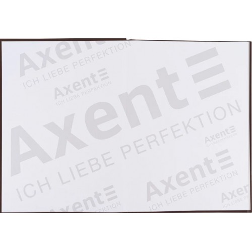 Книга-канц. A4 96арк. кліт. тв. обкл. One colors бордова 8426-2-A/Axent/