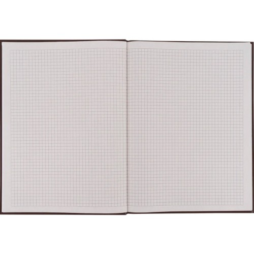 Книга-канц. A4 96арк. кліт. тв. обкл. One colors бордова 8426-2-A/Axent/