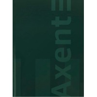 Книга-канц. A4 96арк. кліт. тв. обкл. One colors зелена 8426-1-A/Axent/