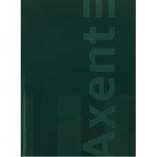 Книга-канц. A4 96арк. кліт. тв. обкл. One colors зелена 8426-1-A/Axent/
