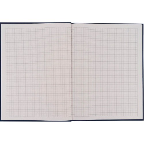 Книга-канц. A4 96арк. кліт. тв. обкл. One colors синя 8426-3-A/Axent/