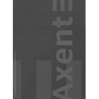 Книга-канц. A4 96арк. кліт. тв. обкл. One colors сіра 8426-4-A/Axent/