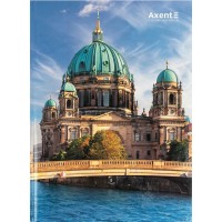Книга-канц. A4 96арк. кліт. тв. обкл. City. Berlin 8425-6-A/Axent/
