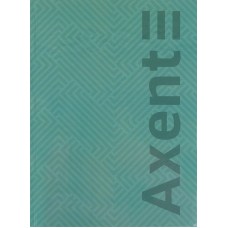 Книга-канц. A4 96арк. кліт. тв. обкл. Pattern бірюзова 8425-3-A/Axent/