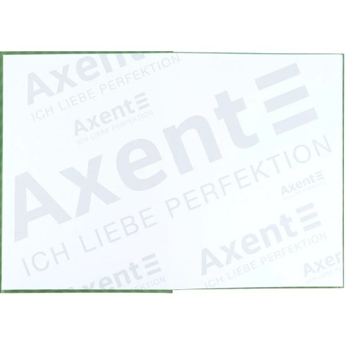 Книга-канц. A4 96арк. кліт. тв. обкл. Pattern зелена 8425-1-A/Axent/