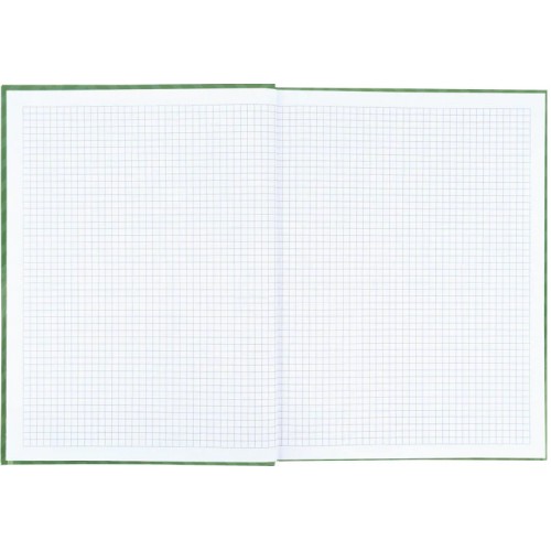 Книга-канц. A4 96арк. кліт. тв. обкл. Pattern зелена 8425-1-A/Axent/