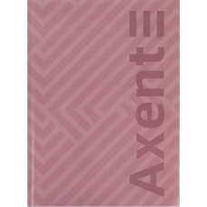 Книга-канц. A4 96арк. кліт. тв. обкл. Pattern рожева 8425-4-A/Axent/