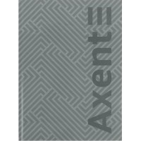 Книга-канц. A4 96арк. кліт. тв. обкл. Pattern сіра 8425-2-A/Axent/