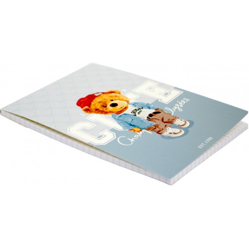 Блокнот А6 50арк. кліт. карт. "Student" №A6-GB-050-833K/Школярик/(10)(240)