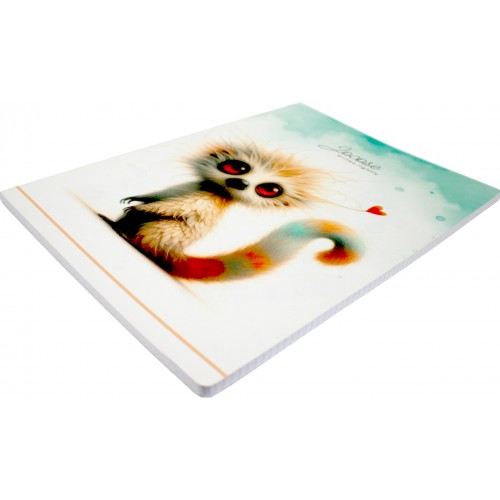 Зошит A4 80арк. кліт. карт. Student виб.УФ-лак A4-080-5247K/Школярик/(8)(144)