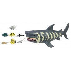 Акула 8рибок,муз.,2кольор.,в кор-ці 35х14х19см №23001/23001-1(24) КІ