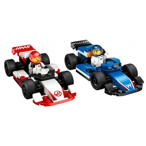 Конструктор "LEGO" City Автомобілі для перегонів F1®командWilliamsRacing та Haas F1®№60464
