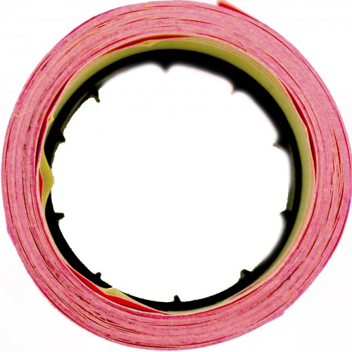 Цінник клейкий в рул. F 3м Ціна з рамкою 29х36мм малиновий