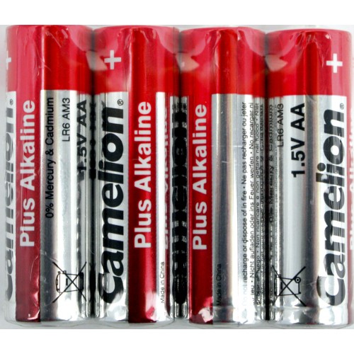 Батарейки Camelion LR-06/плівка 4шт(15)(180)
