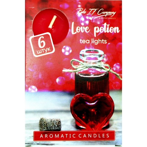 Свічка з ароматом Pako (6шт) Love