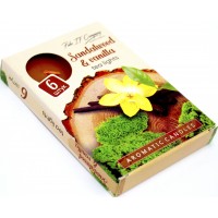 Свічка з ароматом Pako (6шт) Сандалове дерево та ваніль