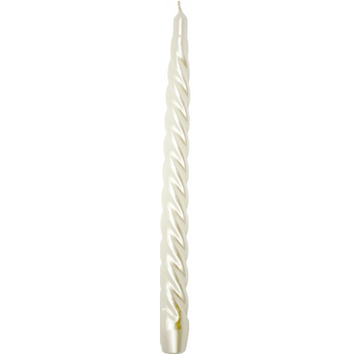 Свічка конус біла