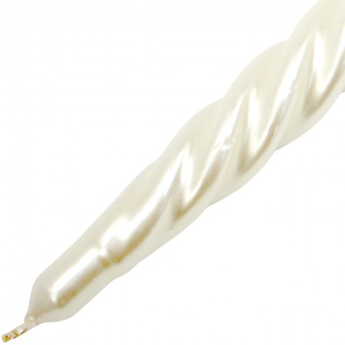 Свічка конус біла