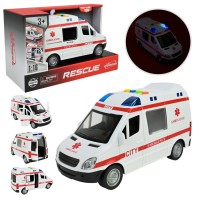 Машина "Швидка допомога",в кор-ці,27х11,5х16,5см №WY590E(36) КІ