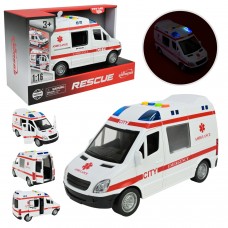 Машина "Швидка допомога",в кор-ці,27х11,5х16,5см №WY590E(36) КІ