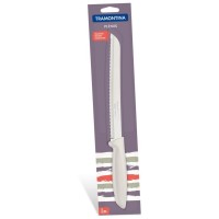 Ніж "Tramontina Plenus" 203мм для хліба світло-сірий №23422/138