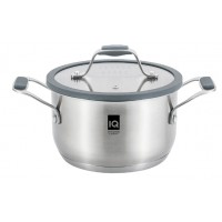 Каструля алюм. "IQ Be Royal" 18см 2,1л з кришкою №IQ-2051-18