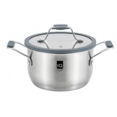 Каструля алюм. "IQ Be Royal" 24см 5,2л з кришкою №IQ-2051-24