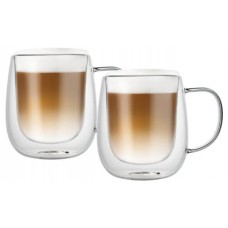 Набір чашок скло (2шт) 350мл "Ringel.Guten Morgen NY" подвійна стінка №RG-0002/2