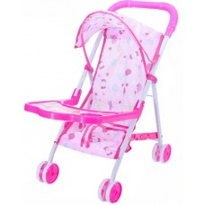 Коляска для ляльок з козирком та столиком 25х50х45см №888-21