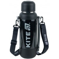 Термос 1,2л "Kite" чорний №K25-1225-1