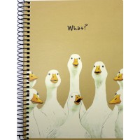 Блокнот пруж. А5 96арк. кліт. карт. Student крафт,ВД-лак A5-SC-096-6136K/Школярик/