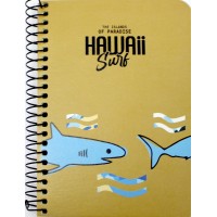 Блокнот пруж. А6 80арк. кліт. Student крафт ВД-лак A6-SC-080-6140K/Школярик/(8)(112)