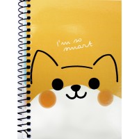 Блокнот пруж. А6 80арк. кліт. Student УФ-лак A6-SC-080-6145K/Школярик/(4)(144)