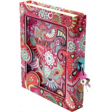 Блокнот на замку В6 48арк. "Візерунок" в кор-ці №DSCN0472-A6(40)(120)