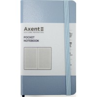 Блокнот B6 96арк. кліт. тв. обкл. Partner сіра 8301-62-A/Axent/(18)