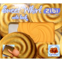 Блокнот 90x90мм 80арк. нелін. аромат. софт тач "Kids line. Sweet Whirl" №ZB.12470-49/Zibi/
