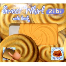 Блокнот 90x90мм 80арк. нелін. аромат. софт тач "Kids line. Sweet Whirl" №ZB.12470-49/Zibi/