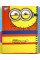 Блокнот А5 80арк. кліт. пласт. обкл.,софт-тач Minions №765739/Yes/(40)