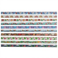 Папір пакувальний 64х90см Новий Рік №GWP2024-6/GWP2023-2/8358/Мандарин/(10)(40)(240)