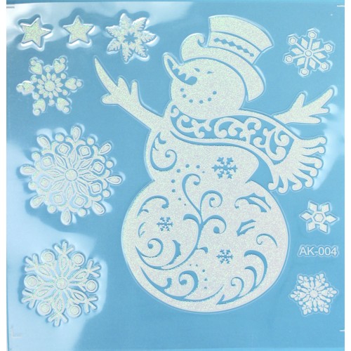 Наклейка новорічна №BT-7097(12)