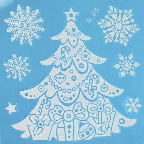 Наклейка новорічна №BT-7097(12)