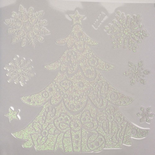 Наклейка новорічна №BT-7097(12)