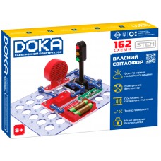 Конструктор електронний "Doka" 162 схеми №D70714/КіддіСвіт/