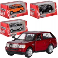 Машина металлическая Range Rover Sport Kinsmart в коробке 16х8,5х7,5см (24) (96) KT-5312-W 