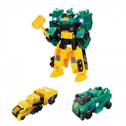 Ігровий набір з роботом-трансформером Dinoster-Стего Трон (2 машини) №EU580814/КіддіСвіт/