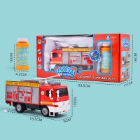 Мильні бульбашки Пожежна машина,світ,на бат-ці в кор-ці 33,5х11х16см №119(18)36) КІ