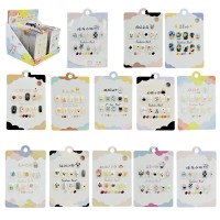 Набір манікюрний: накладні нігті, в дисплеї 10х7см №NL102(48)(480) КІ