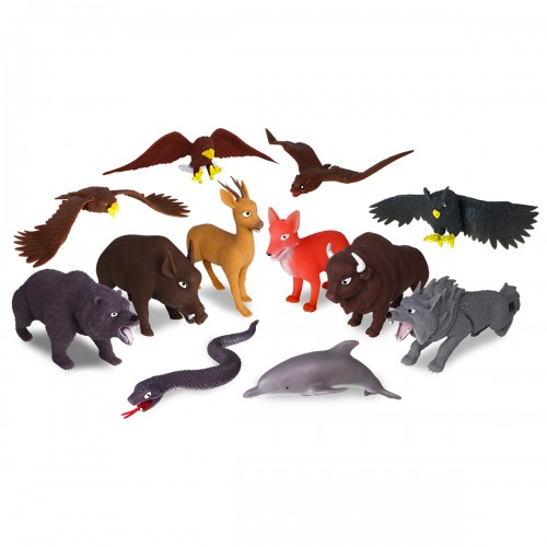 Стретч-іграшка "Тварини України" №1/CN25/КіддіСвіт/(12)